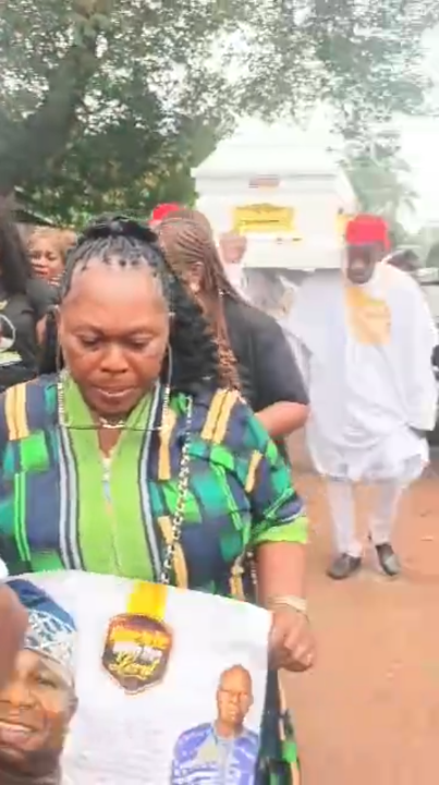 Arrival of the remains of late Chief Benedict Nduka Anamene in Umuohi, Okija