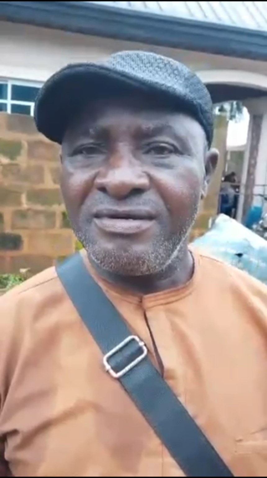 Hon. Sir Cosmas Ohamaobi at the Ihudim Amamumu New Yam Festival